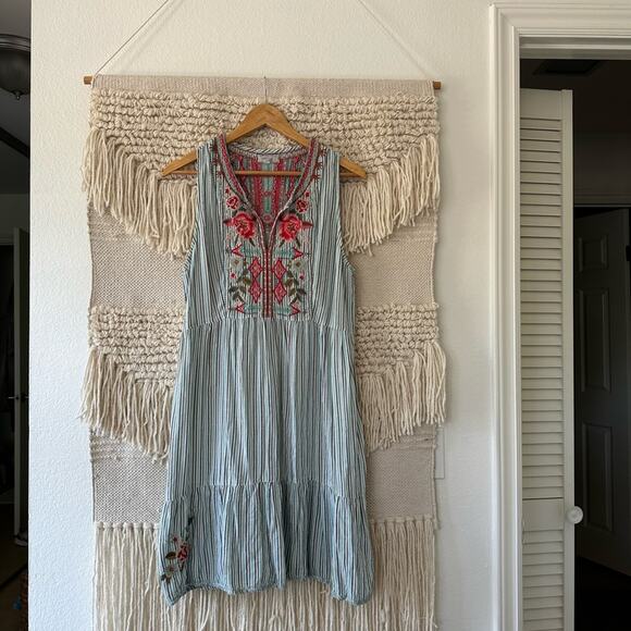 Johnny Was Workshop Cyrielle Effortless Boho Tank Dress - Picture 1 of 7